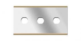 Żyletka 43x22x0,10 G v 43x10 G carbon steel TiN