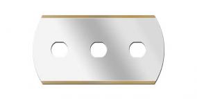 Żyletka 43x22x0,1 v 43x10 R carbon TiN silver