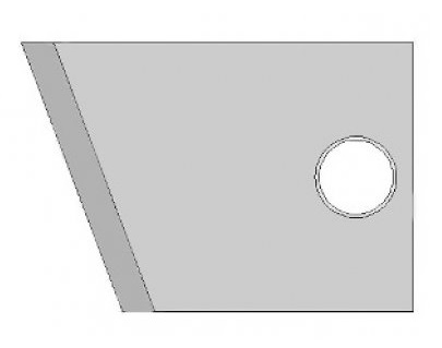 Ostrze do granulacji 47x40x4