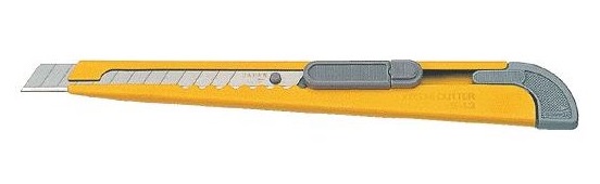 Bardzo mocny japoński metalowy nóż A59 na ostrza 9 mm S-13