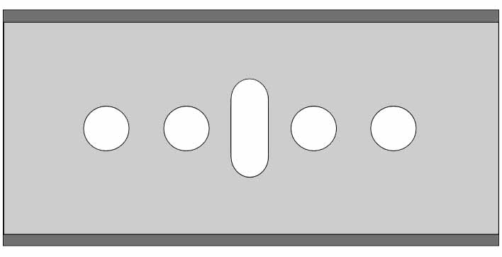 Żyletka do noży bezpiecznych 38x18x0,25 G TC