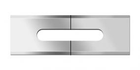 Ostrze cello 57x19x0,4 TiN Inox rozłamywane