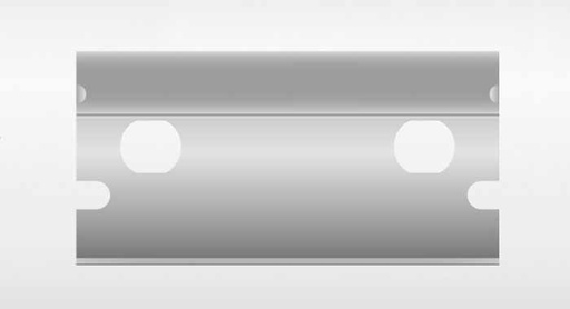 Żyletka 0,3 z nakładką aluminiową typ 2 CB