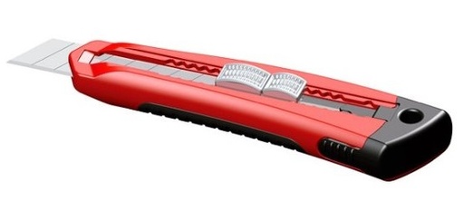 Bardzo mocny nóż metalowy na ostrza 18 mm A68