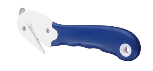 Lekki nóż bezpieczny z ukrytym ostrzem B85 na ostrza krążkowe z dodatkowym tępym nożem