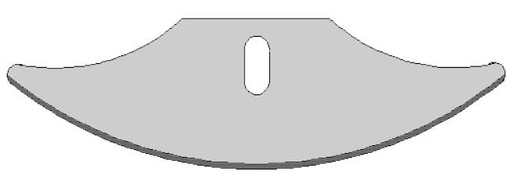 Ostrze do odcinania foremek z wtryskarki