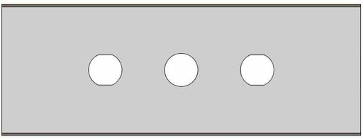 Ostrze żyletkowe 60x22x0,2 mm v 60x20 G silver carbon